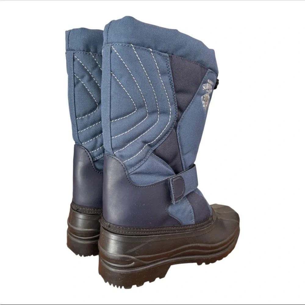 Herman Survivors Blue & Black Insulated Women’s Winter Boots Size 6